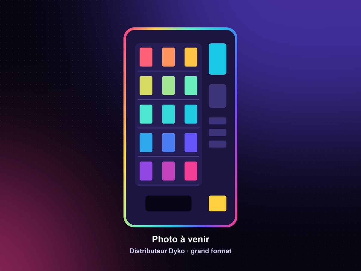 Distributeur Dyko grand format